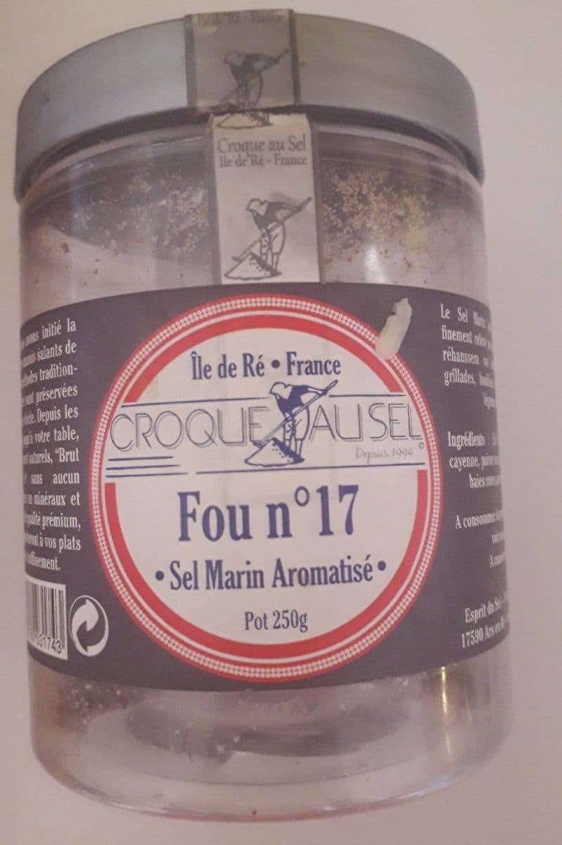 Open Food Facts Sel marin aux epices Fou n°17 packshot