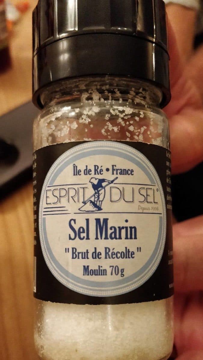 Open Food Facts Sel marin brut de récolte packshot