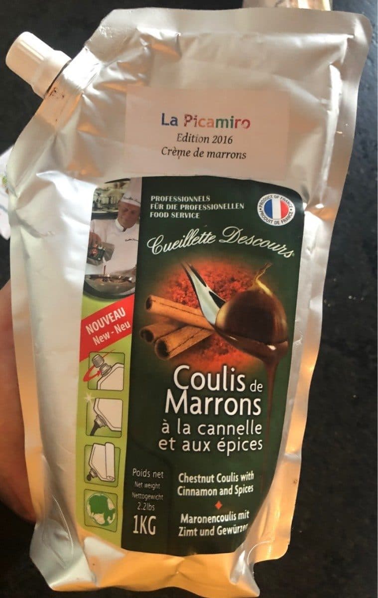 Open Food Facts Coulis de marron à la cannelle et aux épices packshot