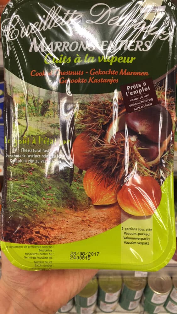 Open Food Facts Marrons Entiers Cuits à la vapeur packshot