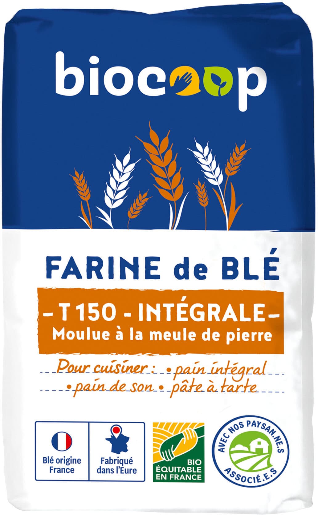 Biocoop Farine de blé T150 packshot