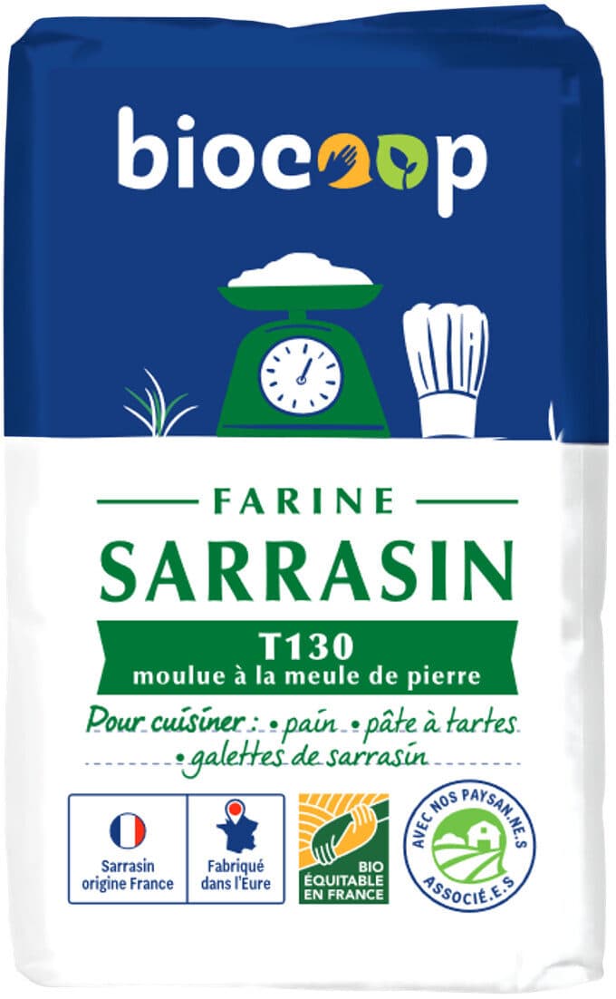 Biocoop Farine de sarrasin T130 packshot