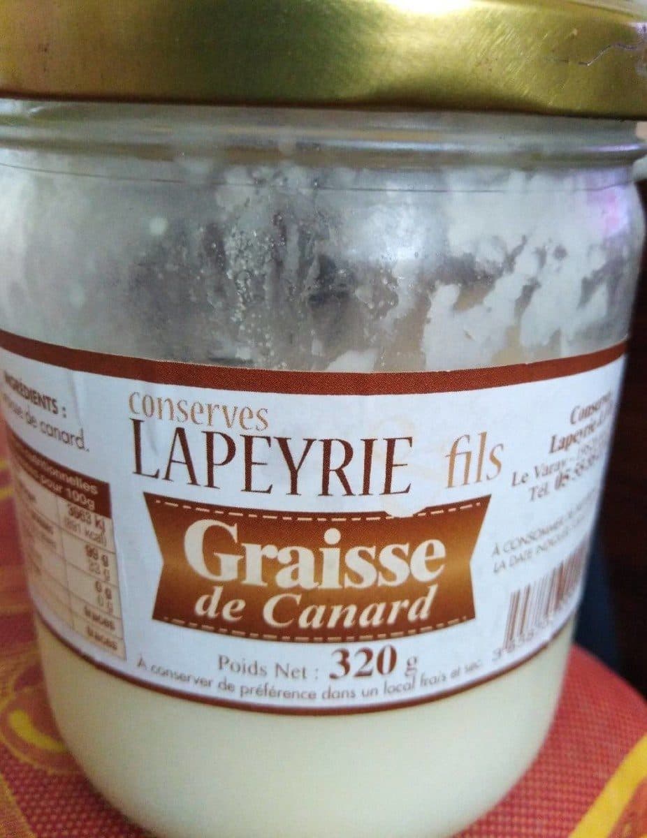 Conserves Lapeyrie & Fils Graisse de canard packshot