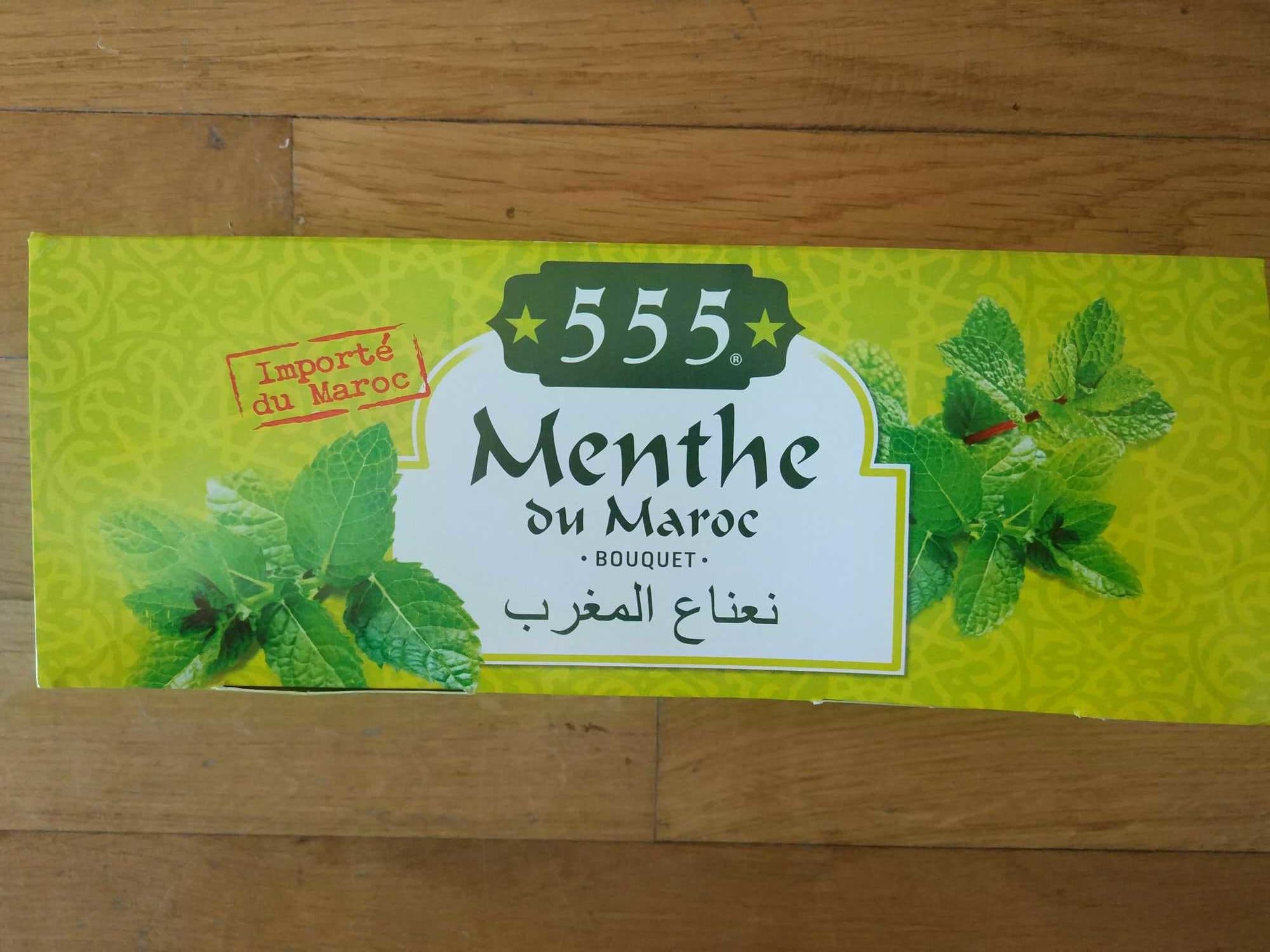 555 Menthe du maroc packshot
