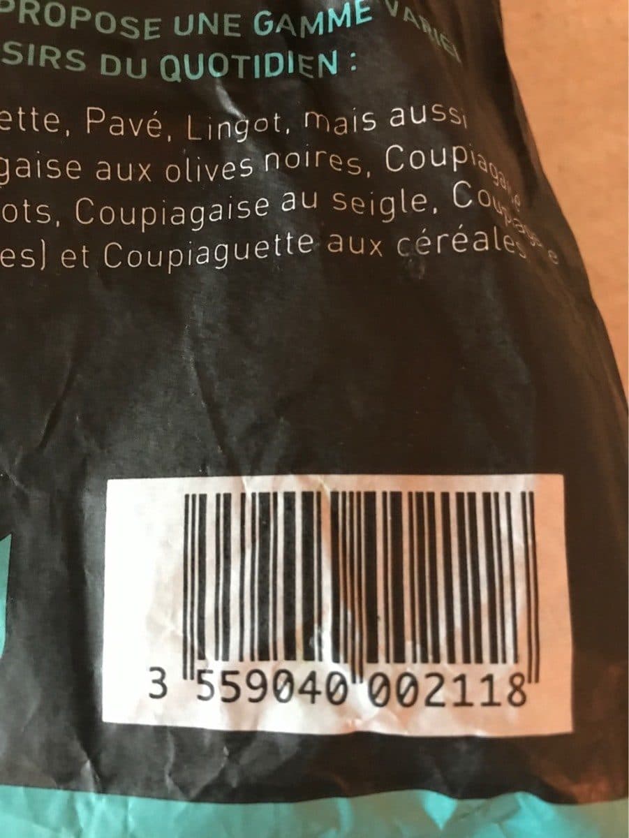 Open Food Facts La Coupiagaise packshot