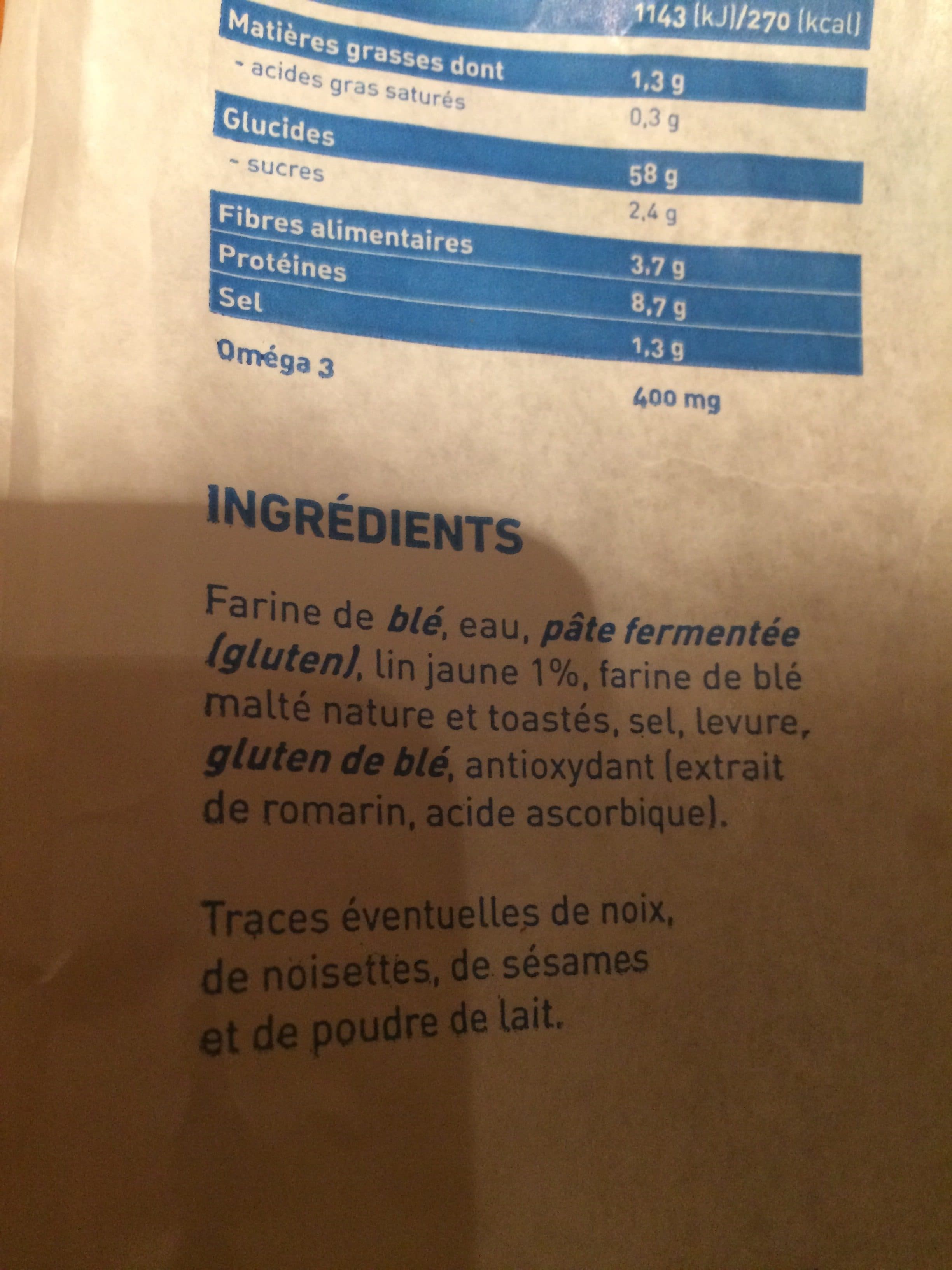 La Coupiagaise Le mannelin packshot