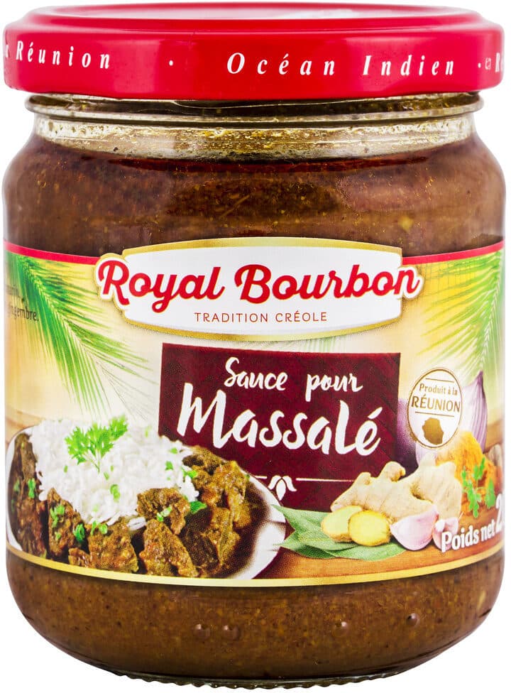 Royal Bourbon Sauce massale 200g packshot