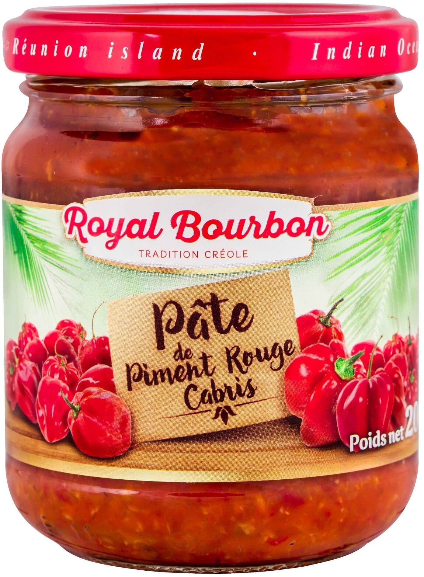 Royal Bourbon Pate de piment rouge cabris packshot