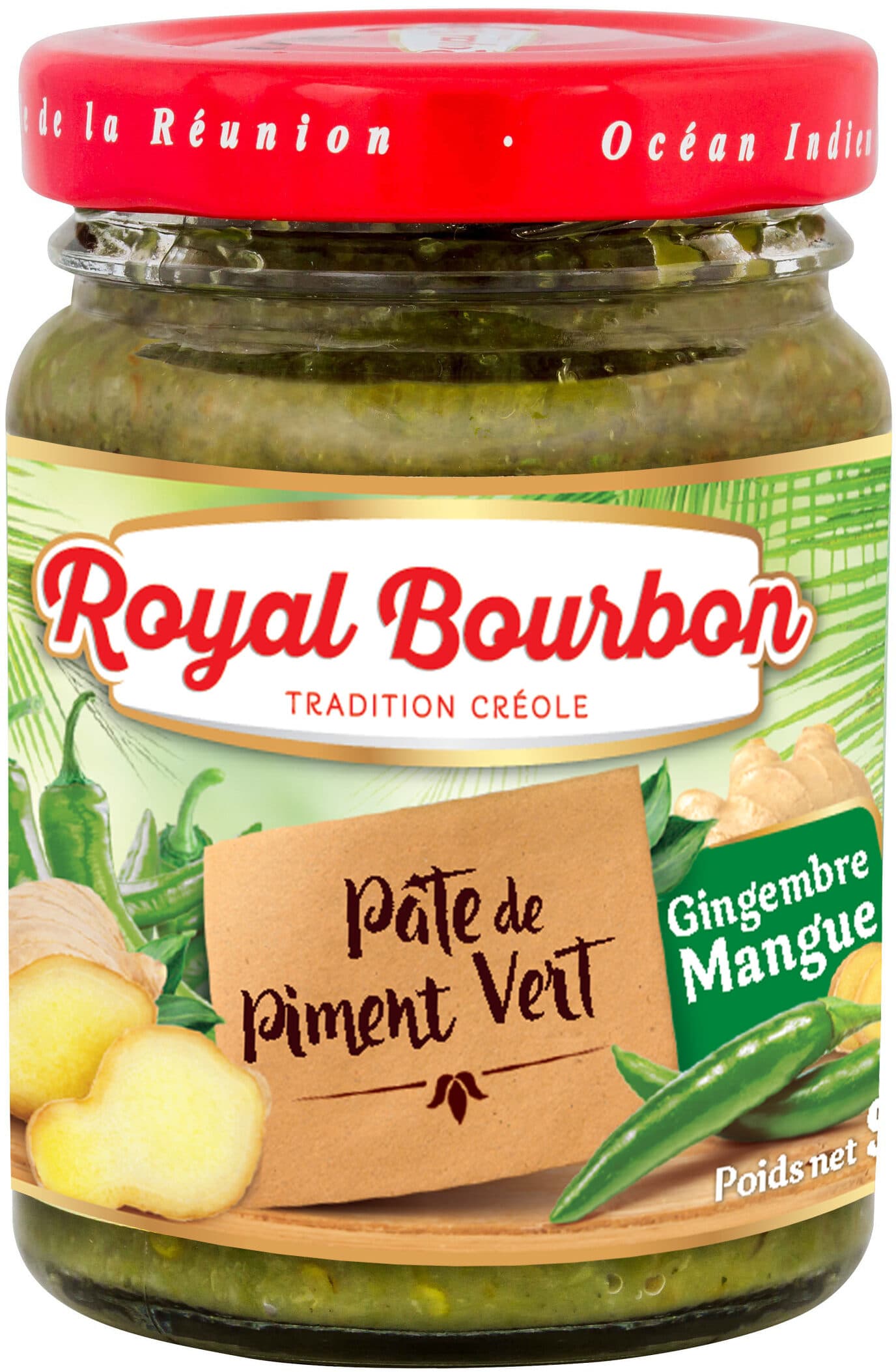 Royal Bourbon Pate de piment vert gingembre packshot