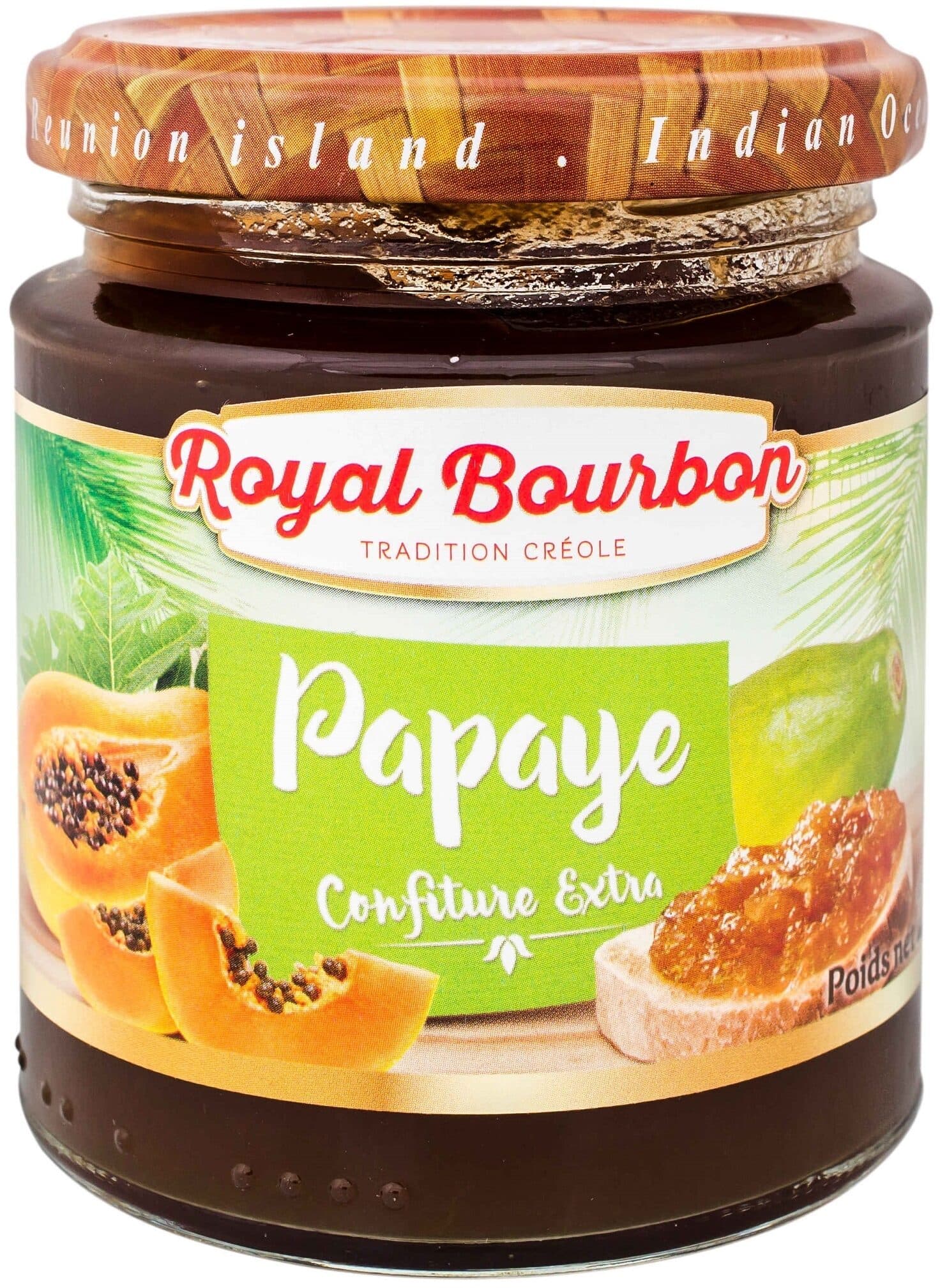 Royal Bourbon Confiture papaye packshot