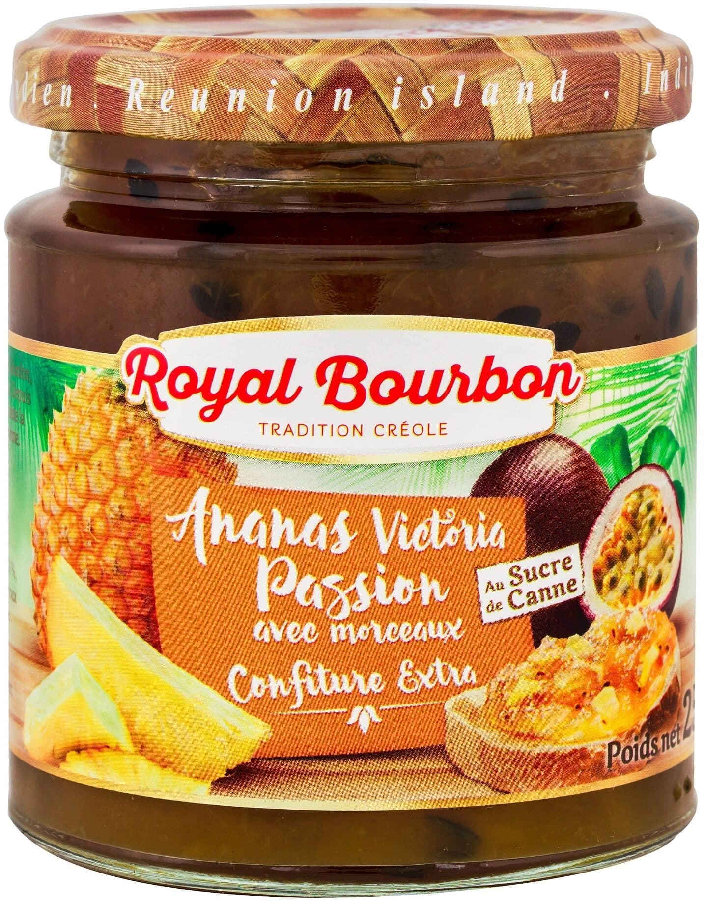 Royal Bourbon Confiture ananas/passion packshot