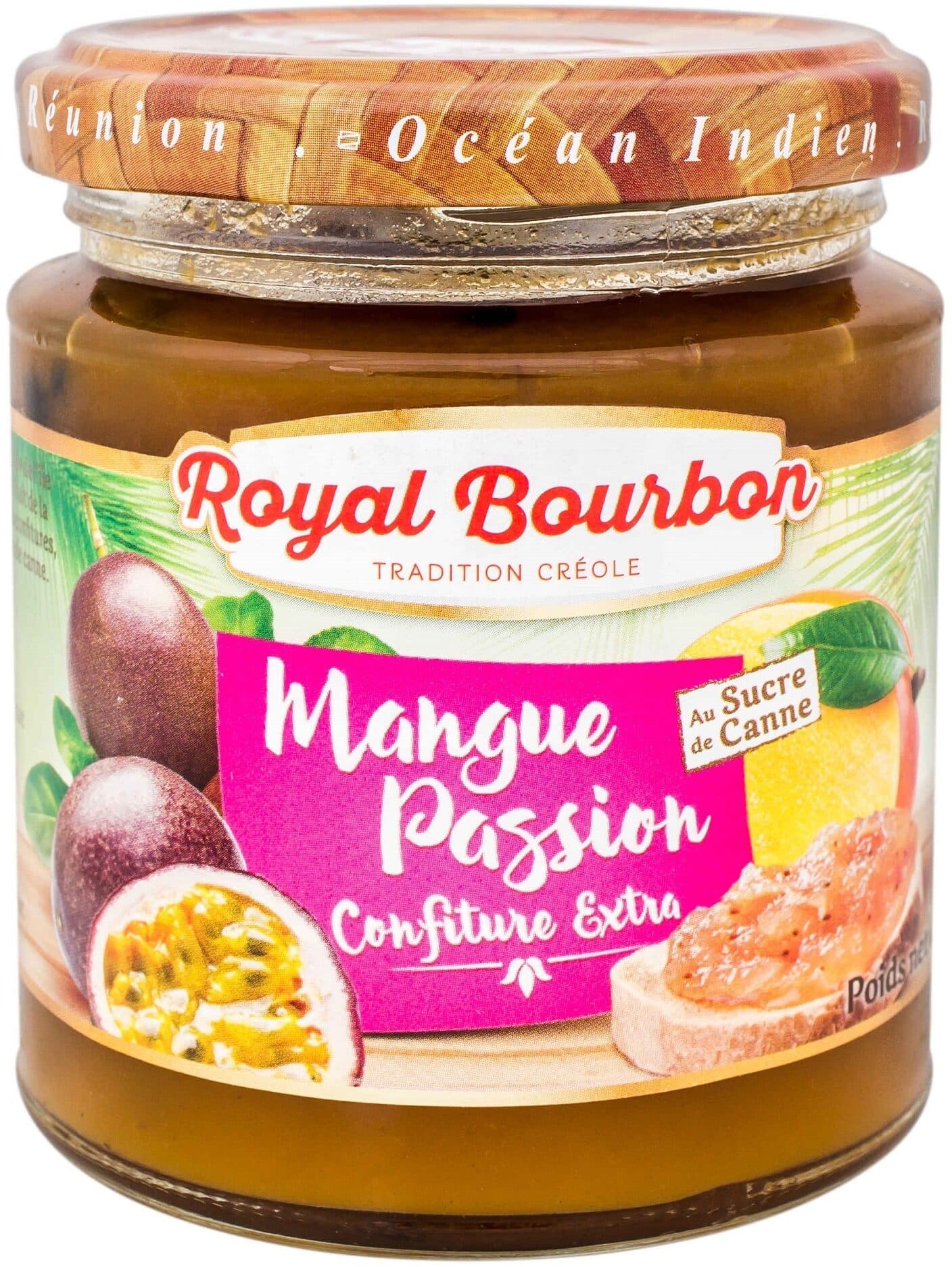 Royal Bourbon Confiture mangue/passion packshot