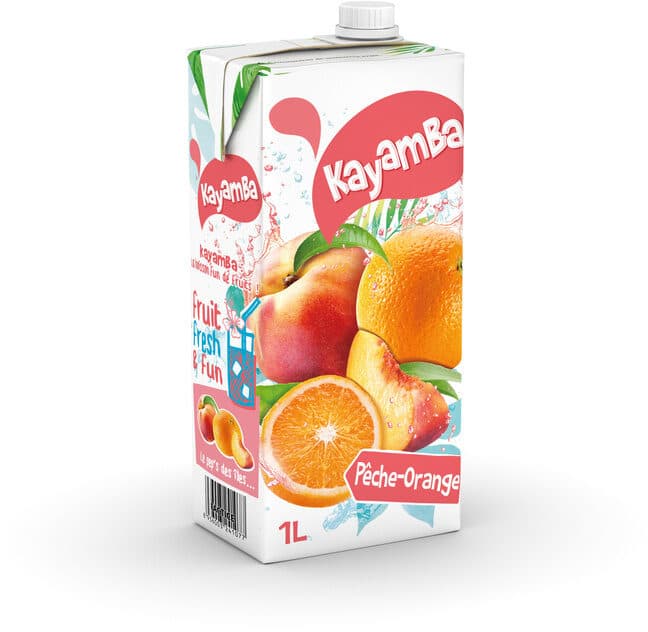 Kayamba Baf peche orange packshot