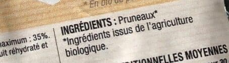 Biolo'Klock Pruneaux moelleux géants packshot