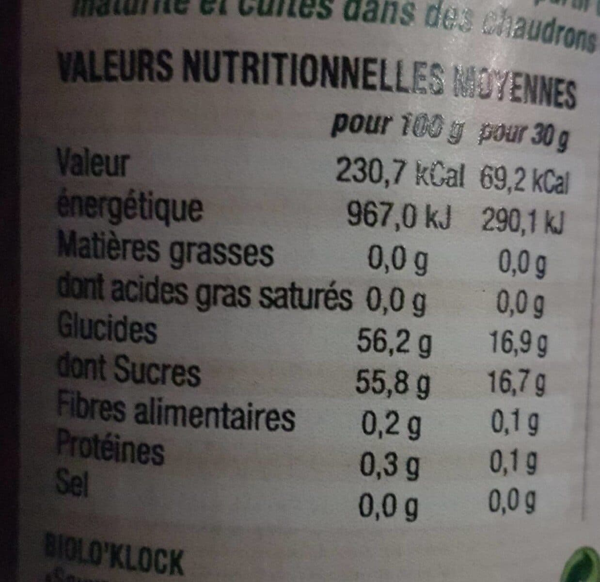 Biolo'Klock Confiture extra de pastèques Bio packshot