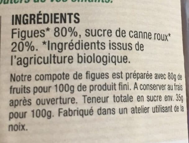 Biolo Klock Compote de figues packshot