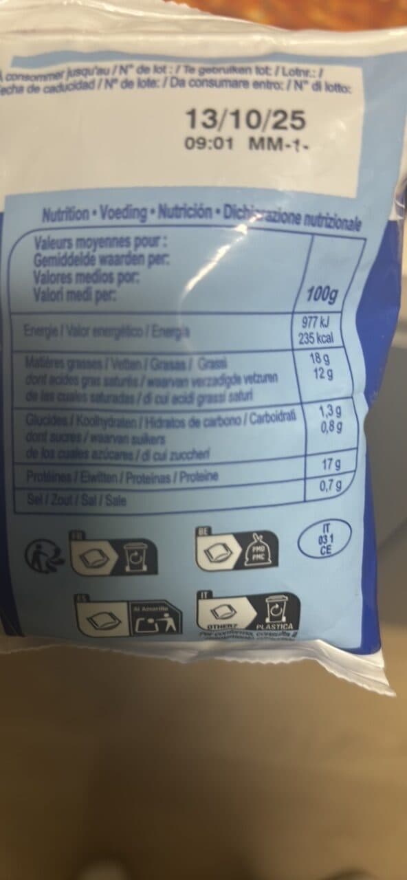Carrefour MOZZARELLA packshot
