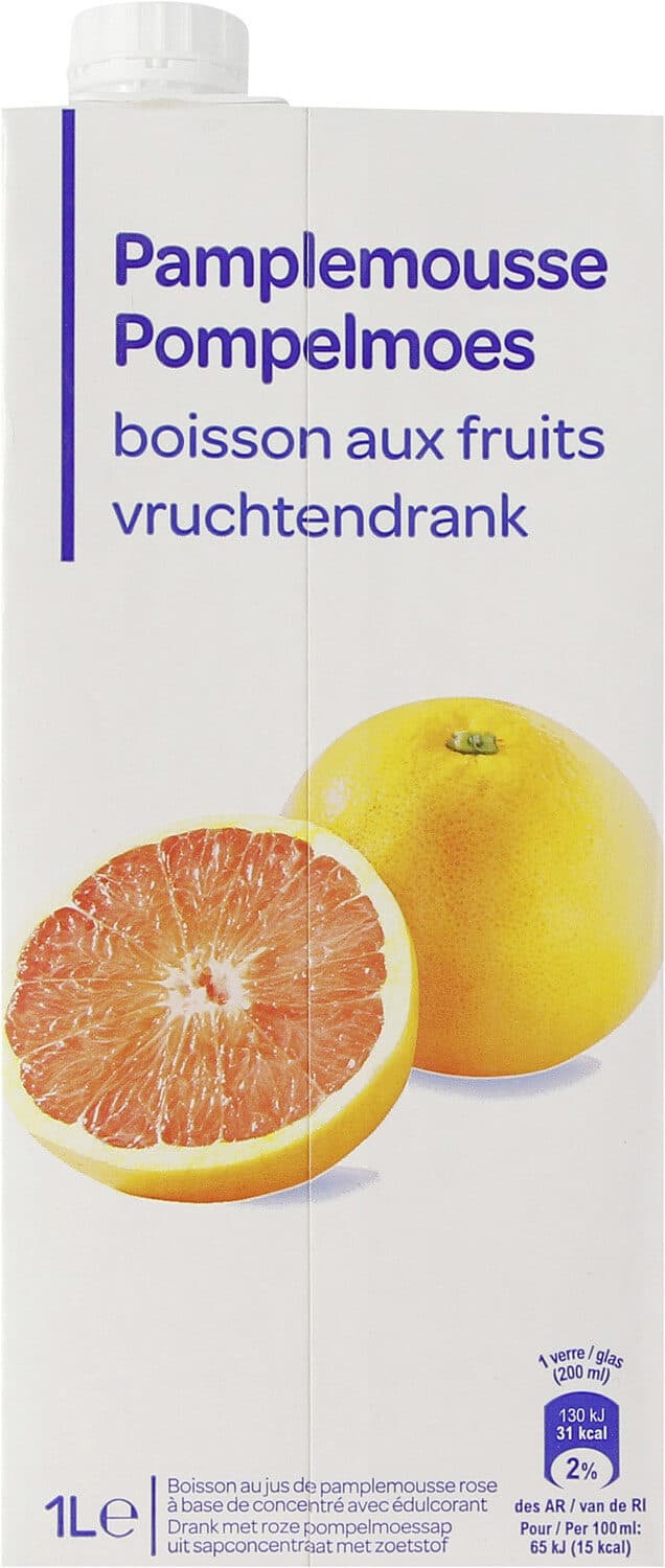Carrefour Pamplemousse Boisson aux fruits packshot