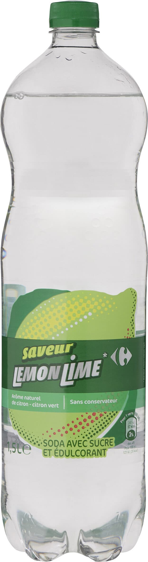 Carrefour Bul'z Saveur Lemon lime packshot