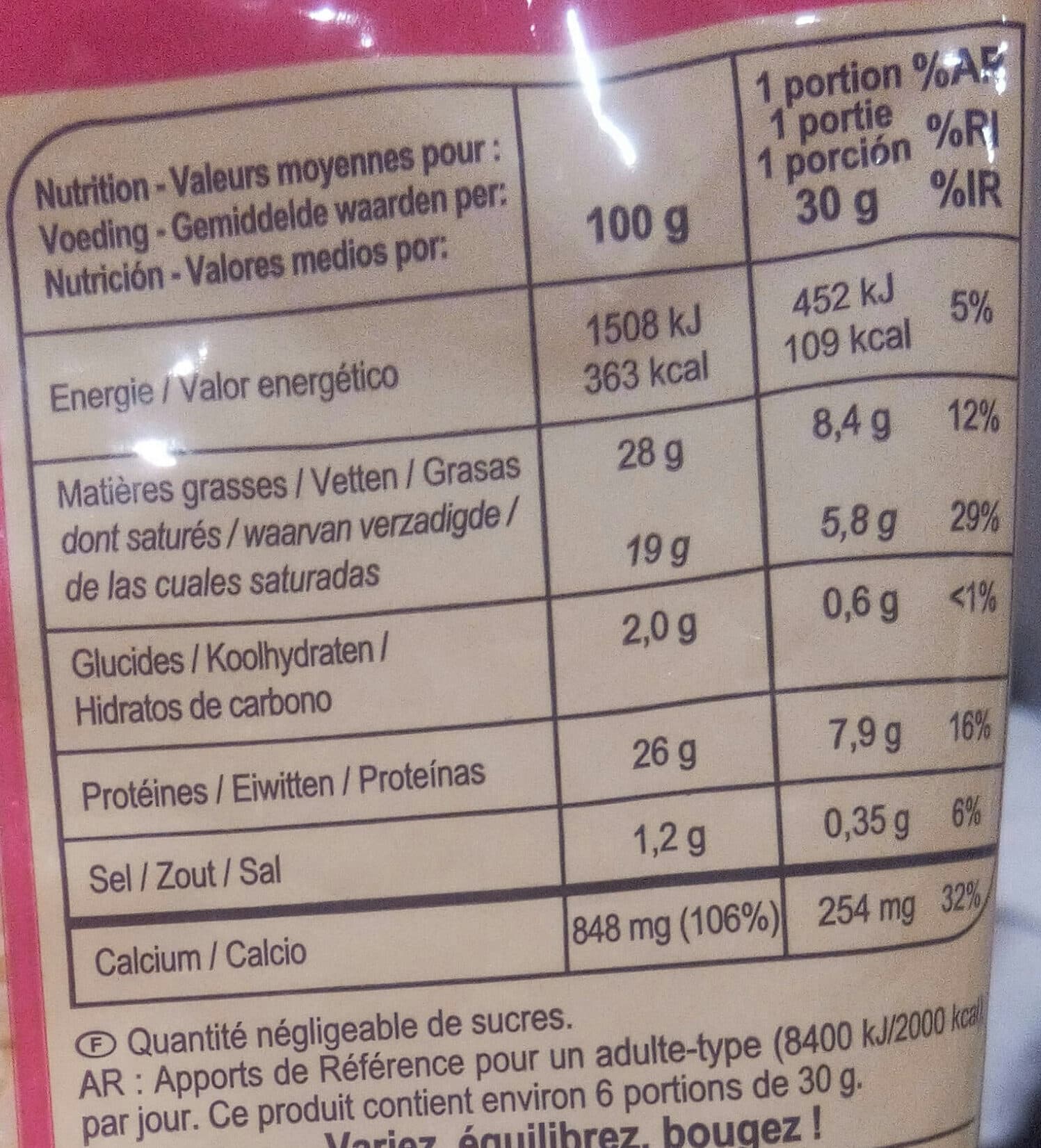 Carrefour Queso rallado emmental packshot
