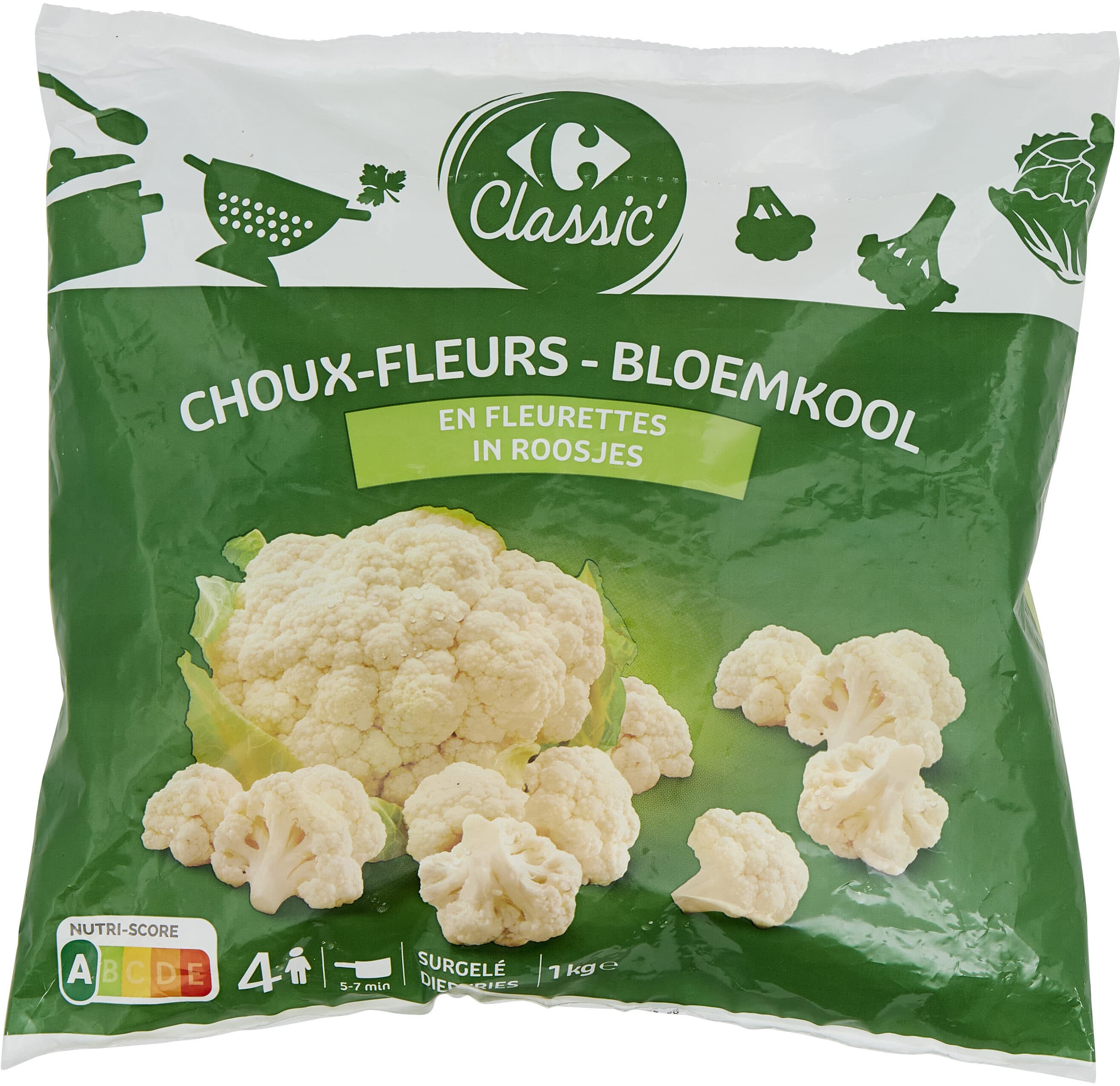 Carrefour Classic Coliflor packshot