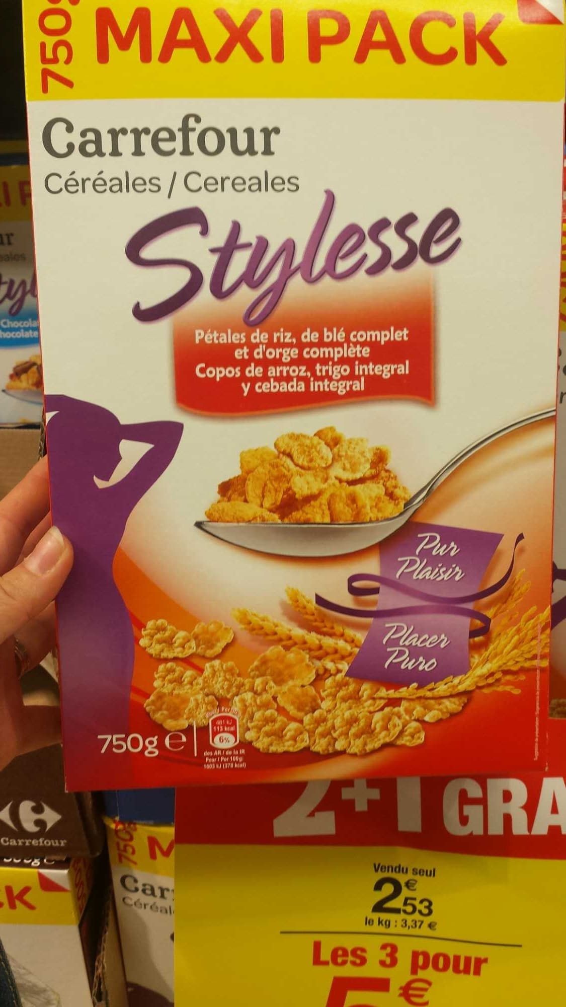Carrefour Stylesse Nature packshot