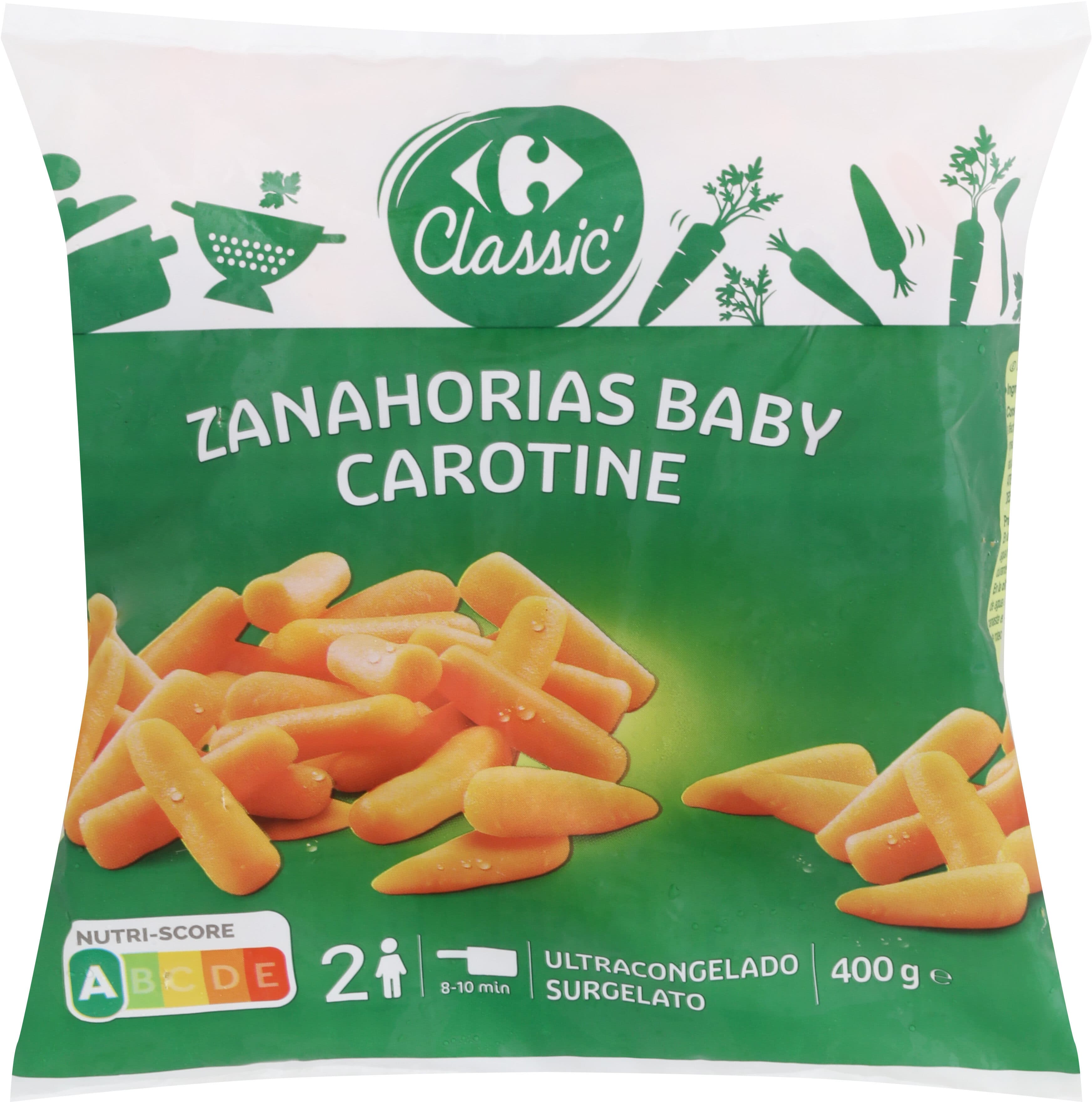 Carrefour Zanahorias baby packshot