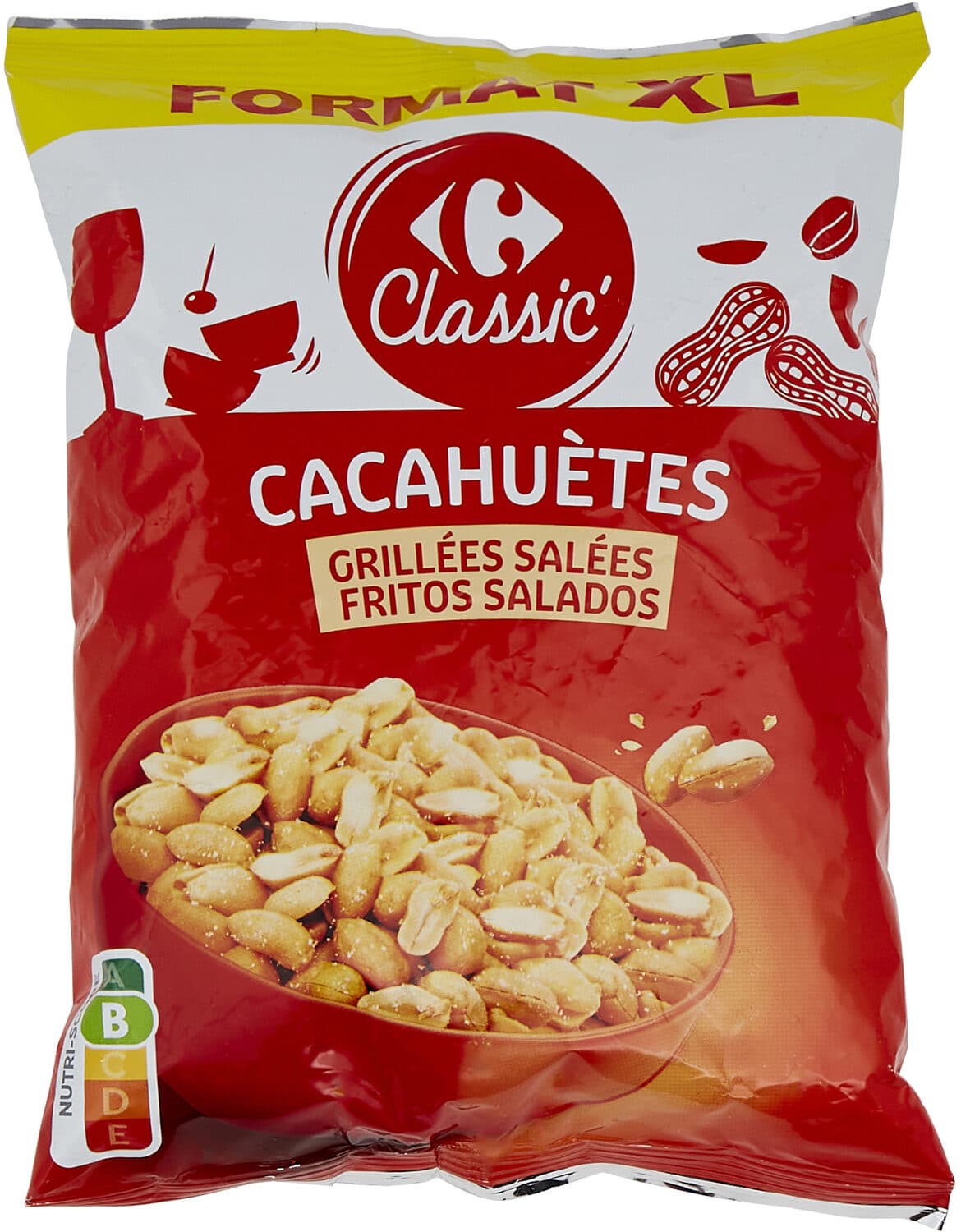Carrefour Cacahuètes packshot