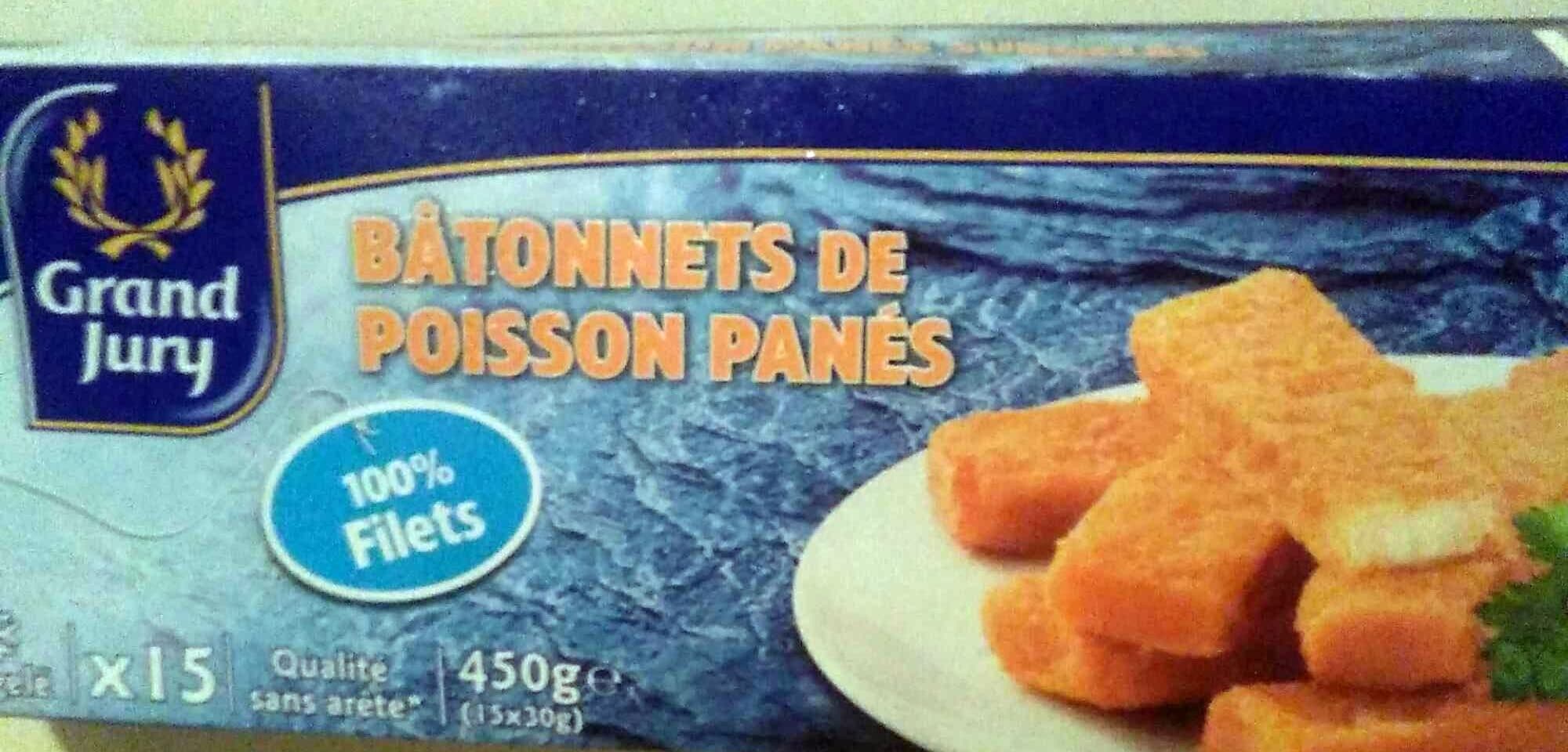 Grand Jury Bâtonnets de Poisson Panés Surgelés packshot