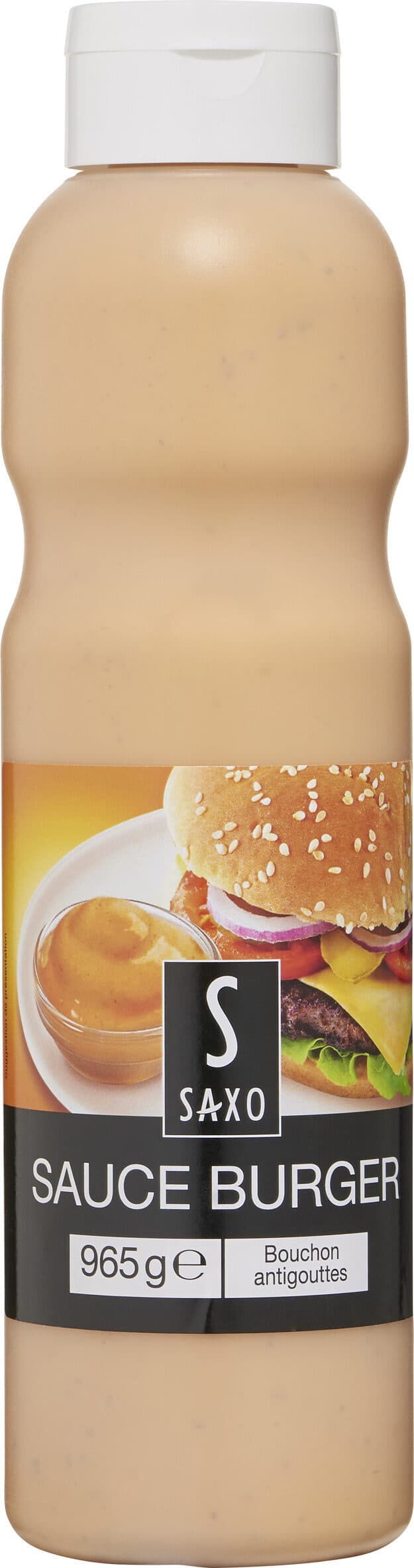 Carrefour Sauce Hamburger. saxo packshot
