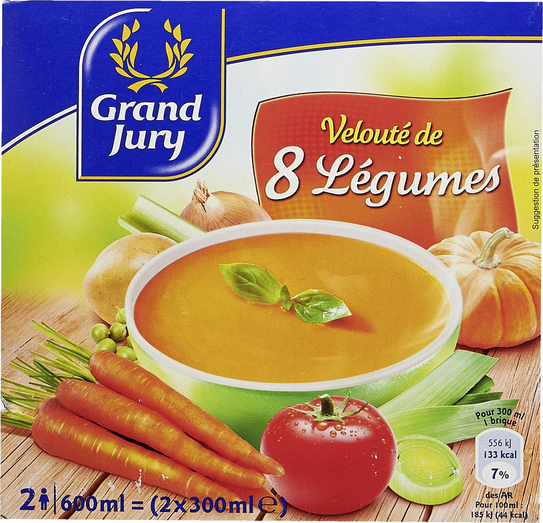 Grand Jury Velouté de 8 légumes packshot