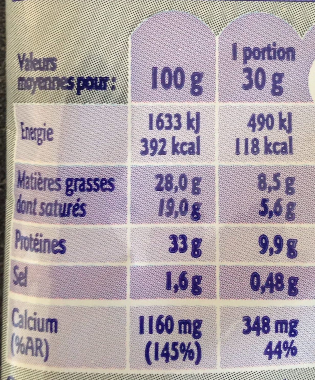 Grand jury Parmigiano reggiano râpé packshot