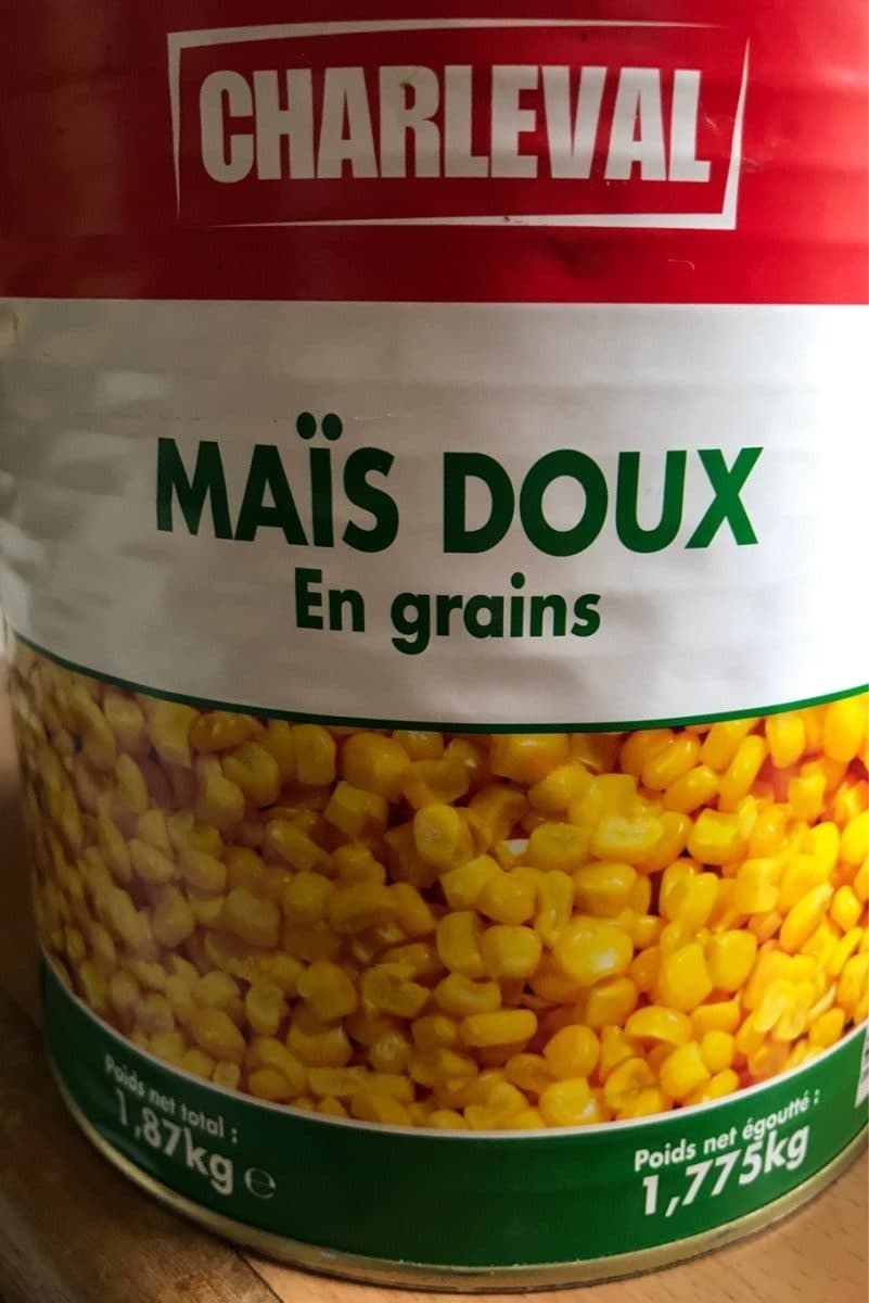Carrefour Maïs Doux en Grains packshot