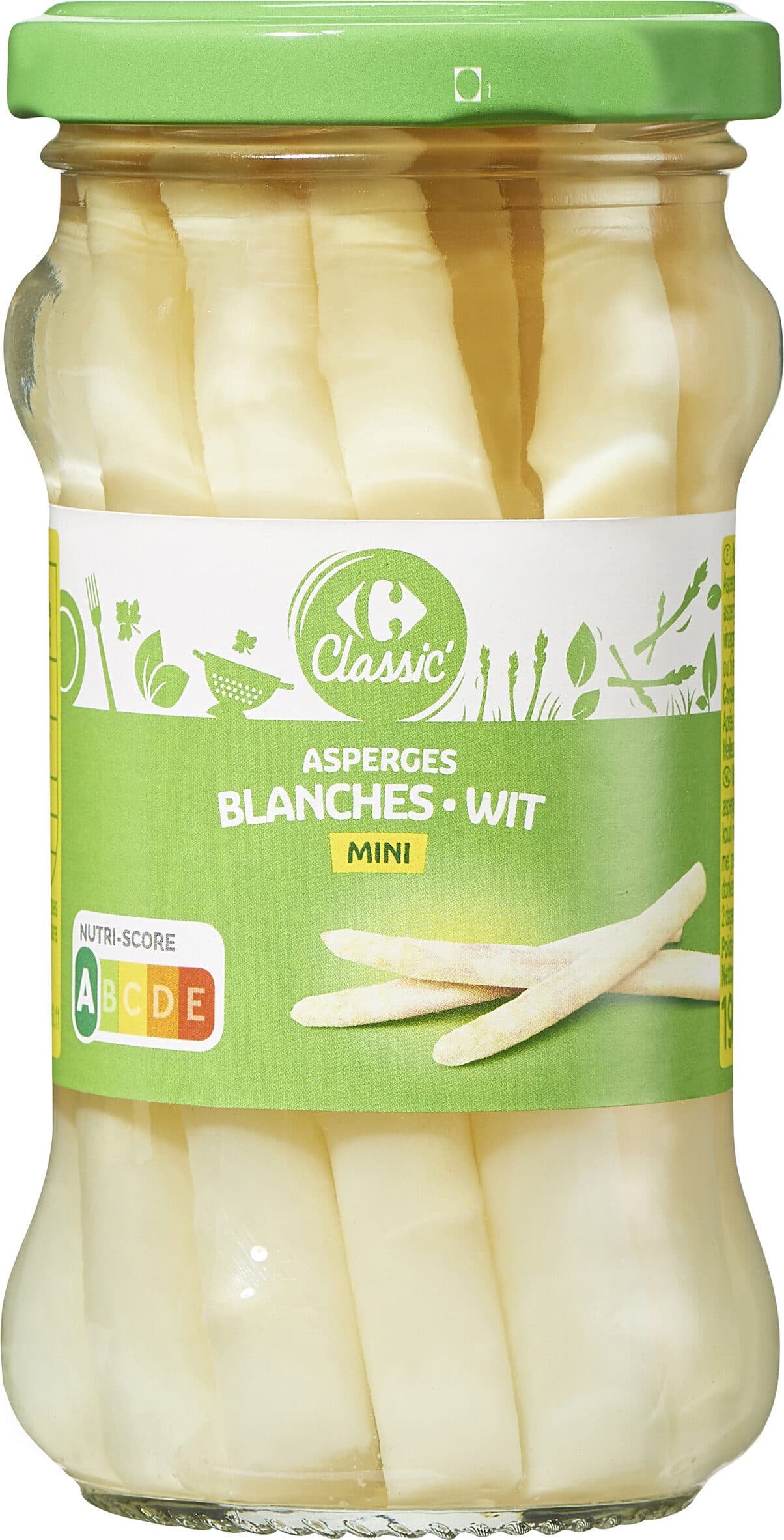 Carrefour Asperges blanches packshot