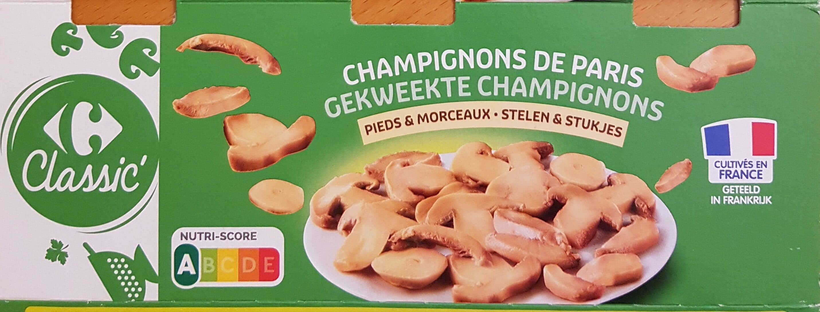 Carrefour Champignons de Paris packshot