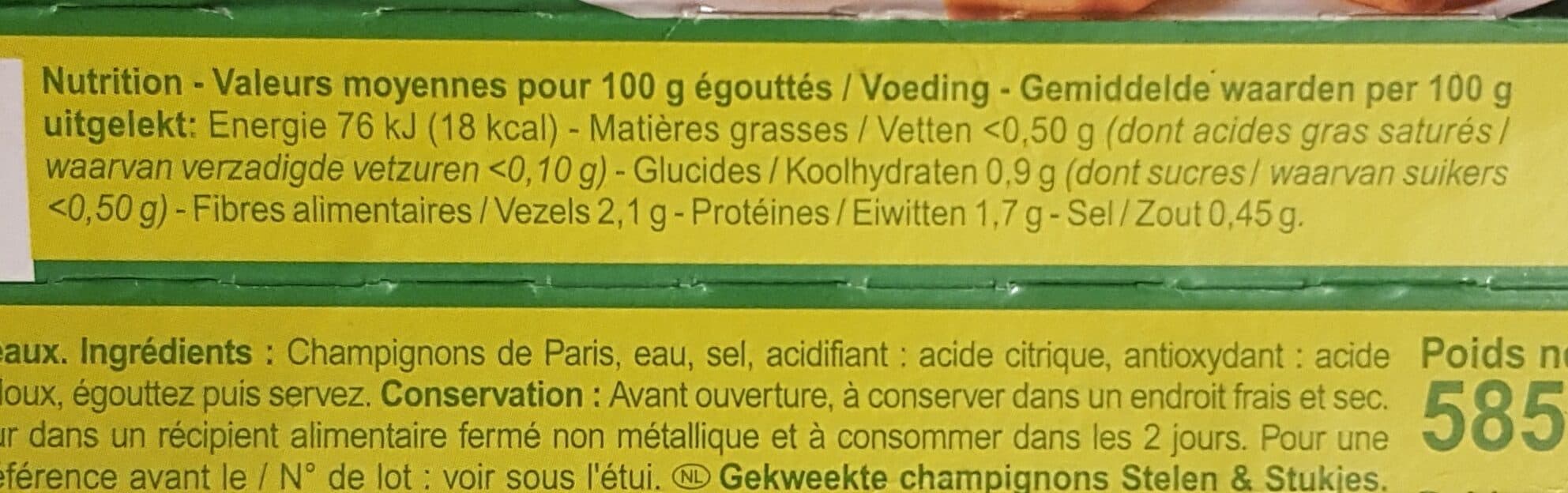 Carrefour Champignons de Paris packshot