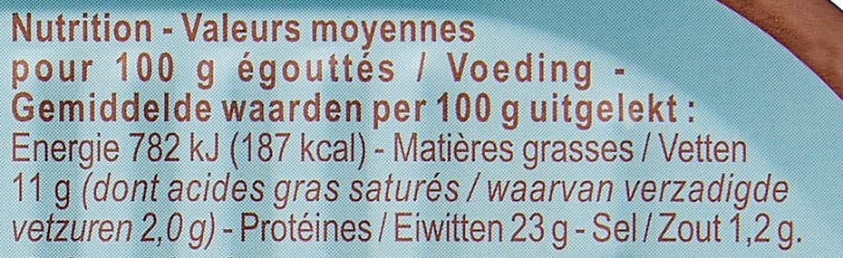 Carrefour Saumon au naturel packshot