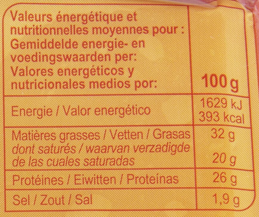 Carrefour Cheddar Irlandais packshot