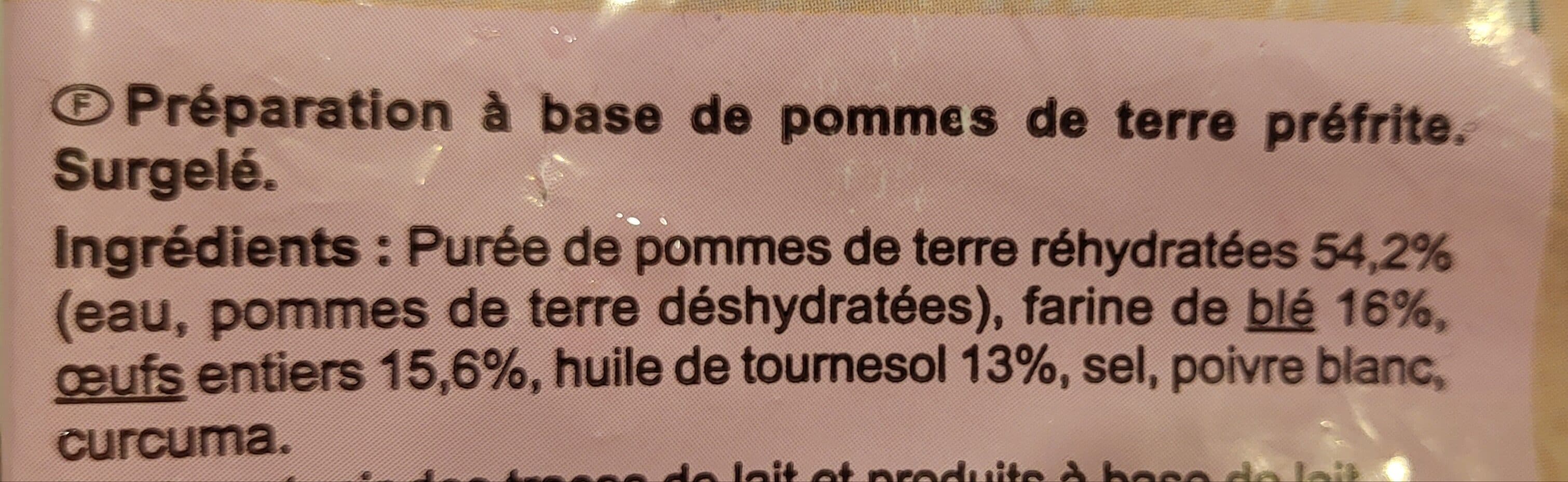 Carrefour Pommes Dauphine packshot