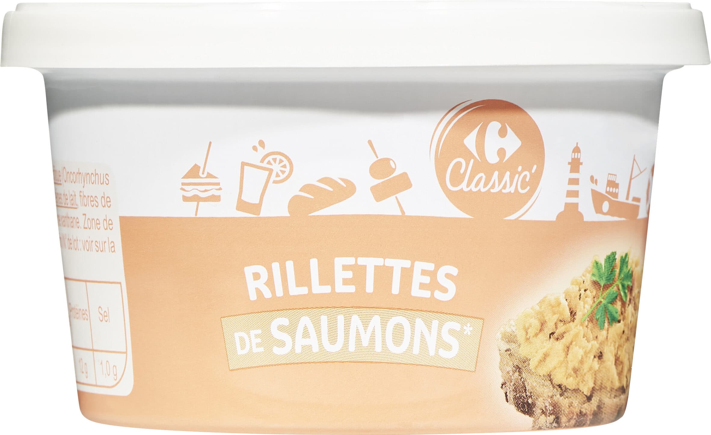 Carrefour Rillettes de Saumon packshot