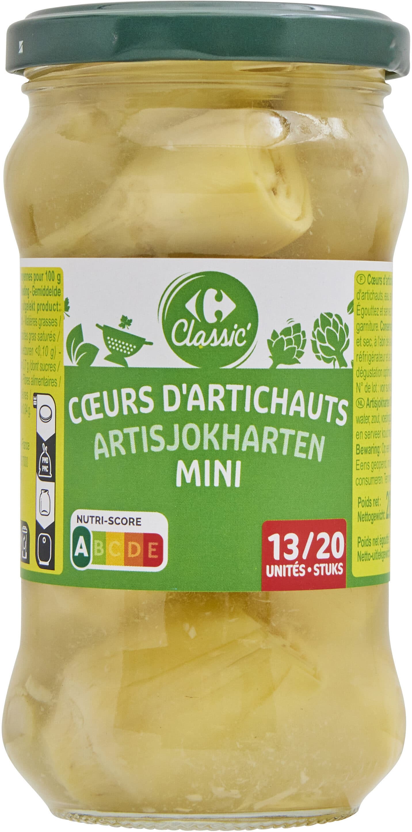 Carrefour Coeurs d'artichauts packshot