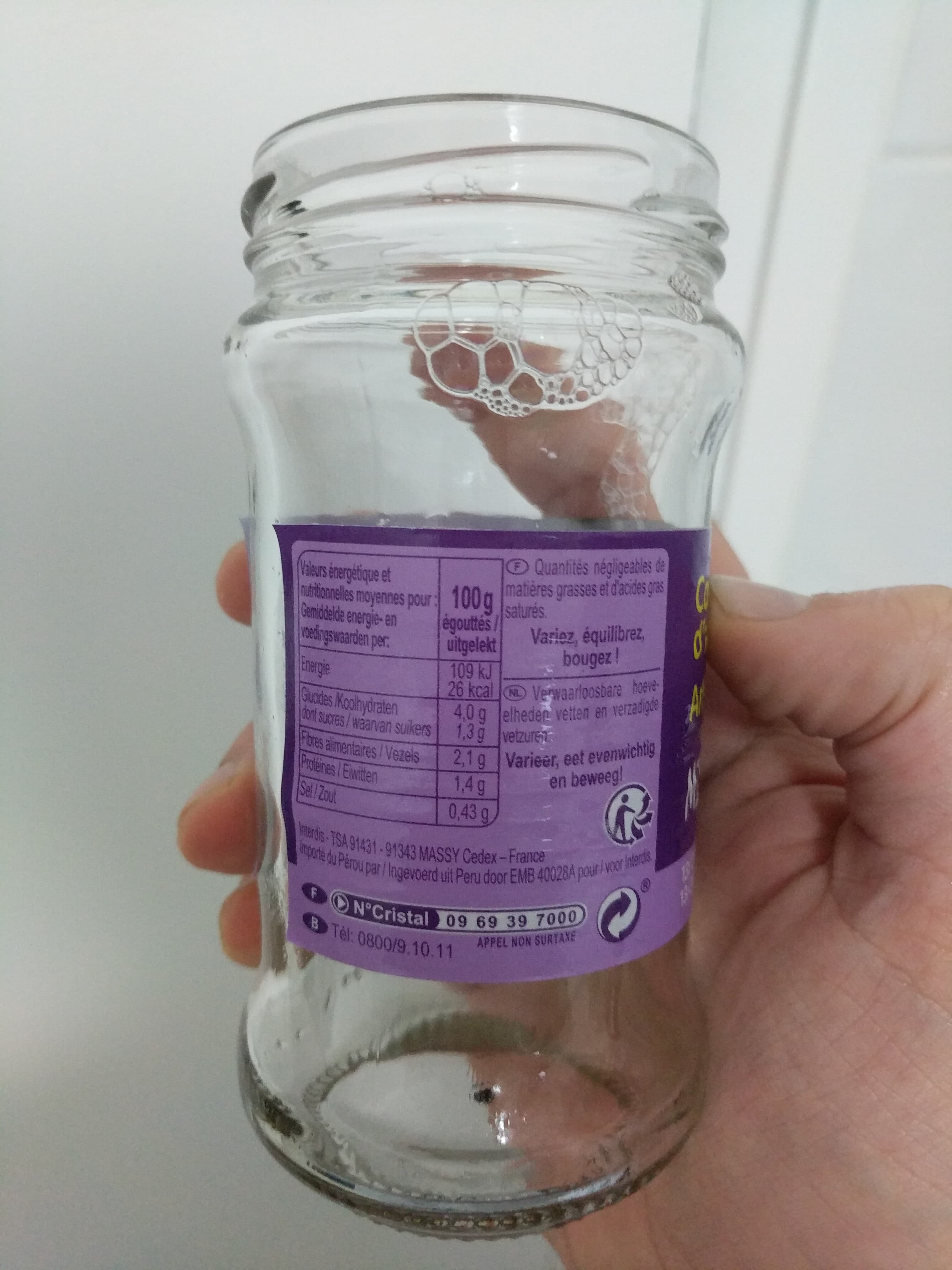 Carrefour Coeurs d'artichauts packshot