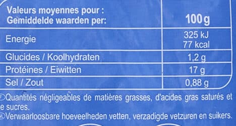 Carrefour Noix de saint-jacques* sans corail packshot