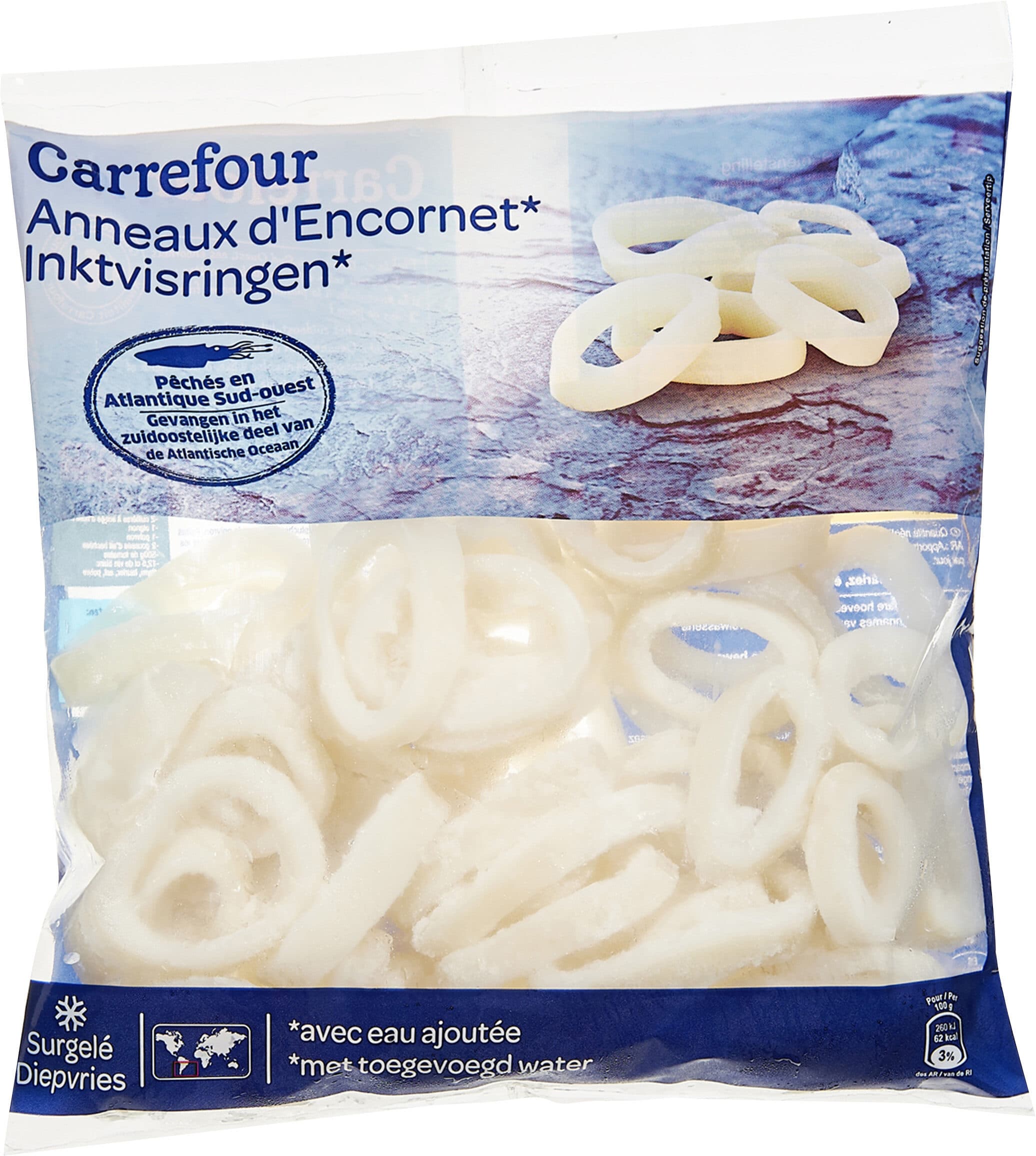 Carrefour Anneaux d'encornet* packshot