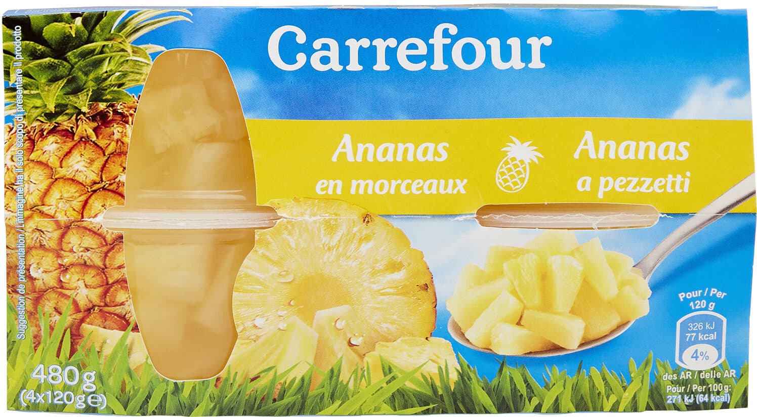 Carrefour Ananas packshot