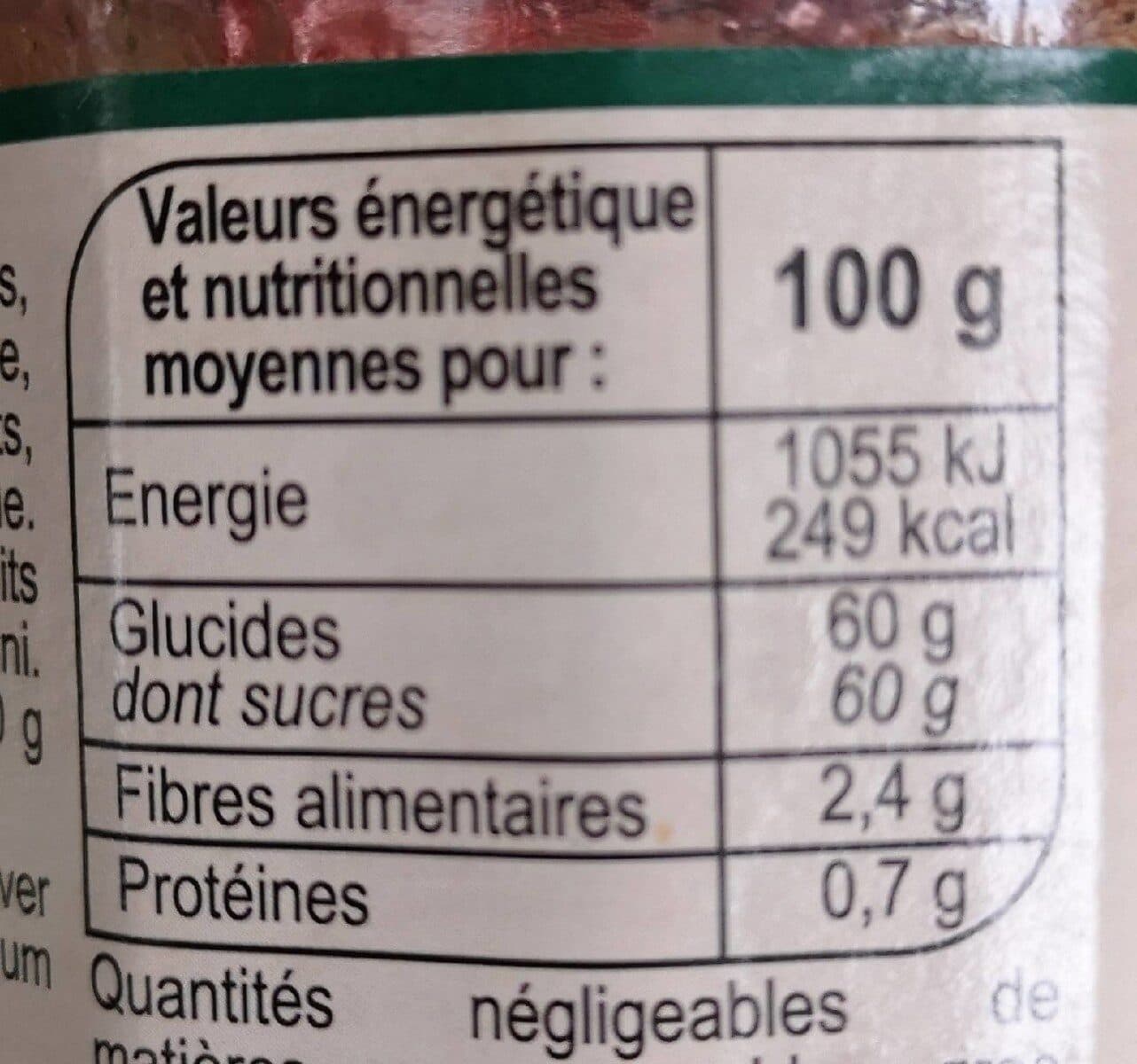 Carrefour Confiture framboises packshot