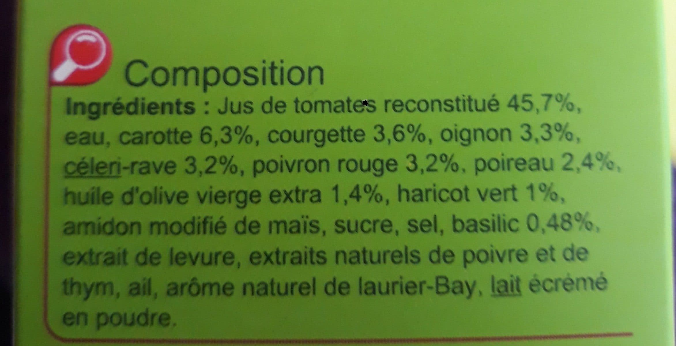 Carrefour Velouté Légumes du Soleil packshot