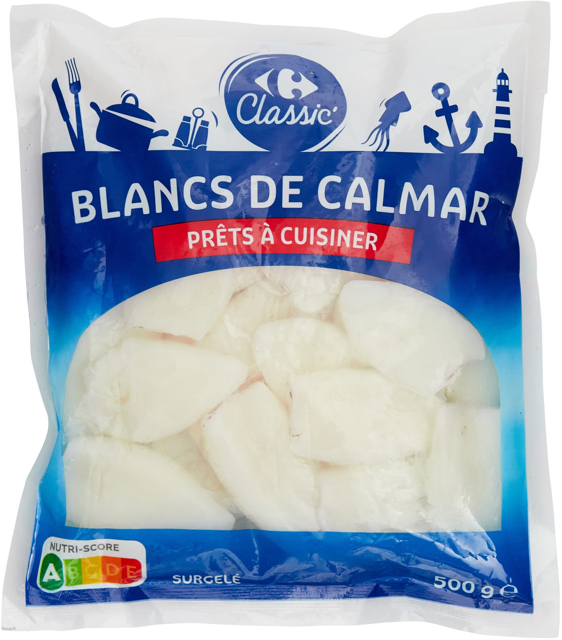 Carrefour Blancs de calmar packshot