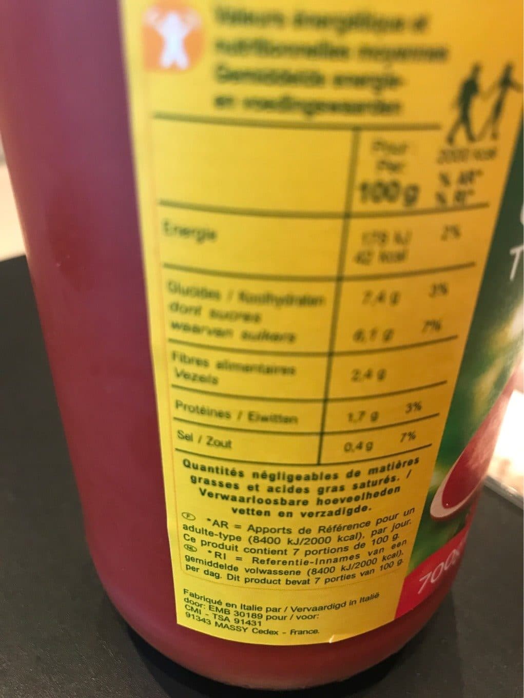 Carrefour Purée de tomates Nature packshot