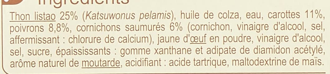 Carrefour Thon sauce façon mayo packshot